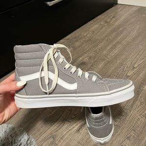 gray vans size 8 womens
